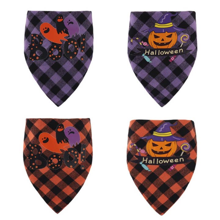 Cheerhunting – Engroshandel Bandana - Hund – Halloweek – Kæledyr Halloween Bandana4