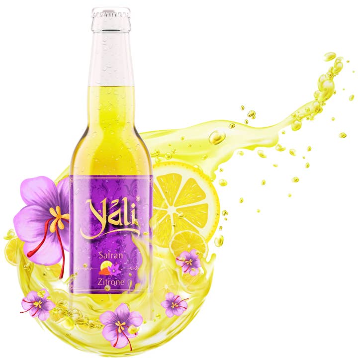 LIMONADE YALI AU SAFRAN ET AU CITRON pour la vente par Yali