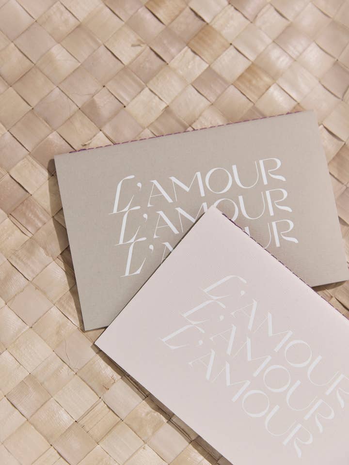 LOVE - the notebook for wholesale by blanc : blanc