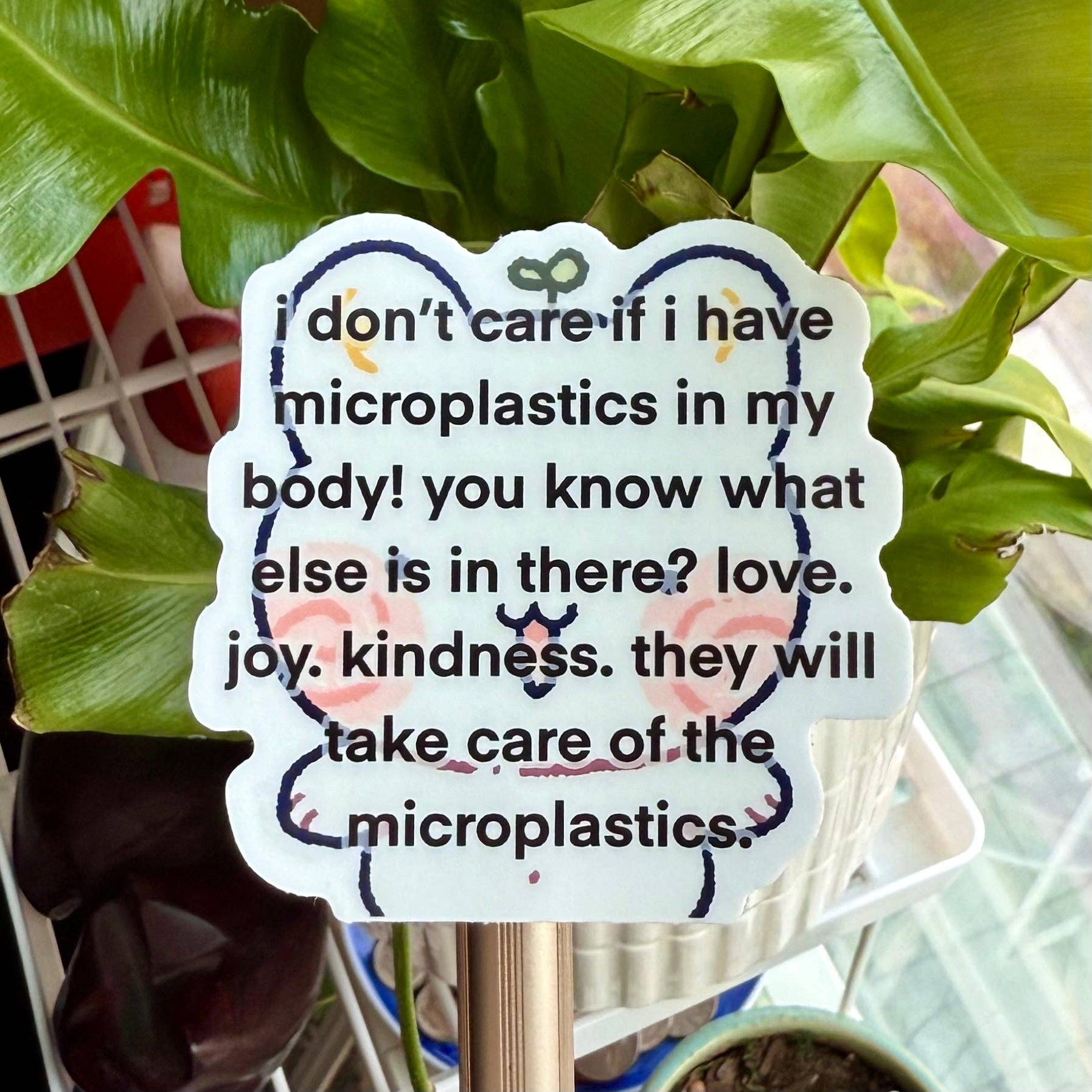 Cool Art Corner - Wholesale Sticker - Microplastics Sticker