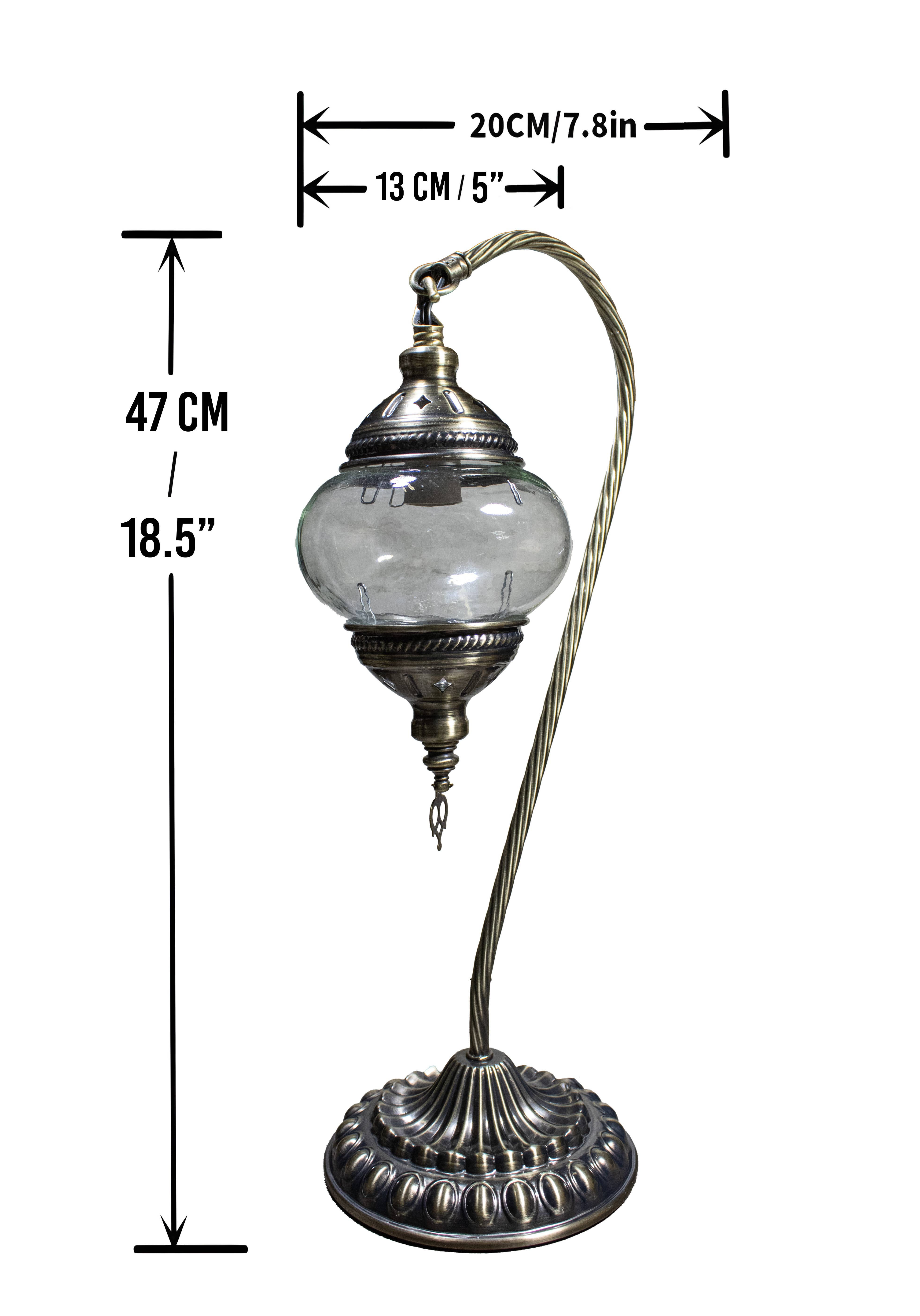 Gypsy Soul - Wholesale DIY Craft Kit - DIY Turkish Mosaic Swan Neck Lamp Home Kit - 6 Assorted Kit4