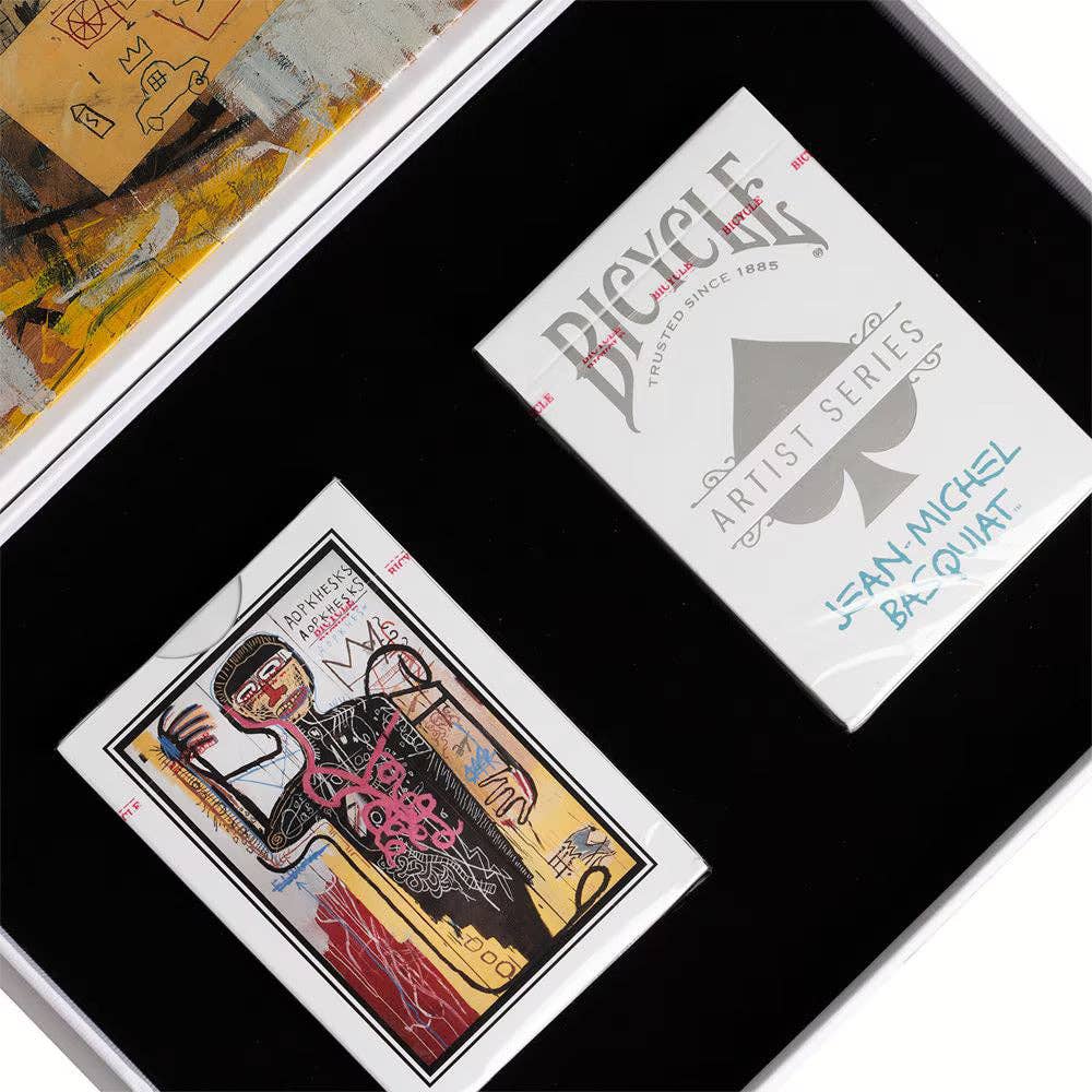 Cardshouse - Wholesale Playing Cards - Bicycle Artist Series Jean-Michel Basquiat Cards Set R/B5