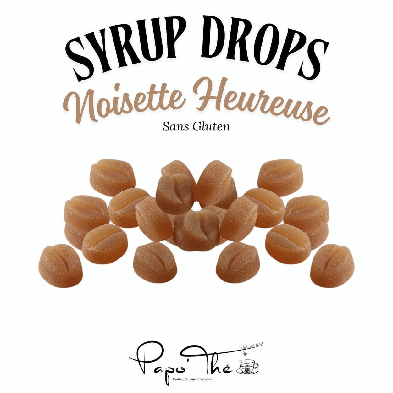 Papo'thé - Vendita all'ingrosso Mix per cioccolata calda - Piccolo Pacchetto di Impianto SYRUP DROPS x30 (5 gusti x3)5