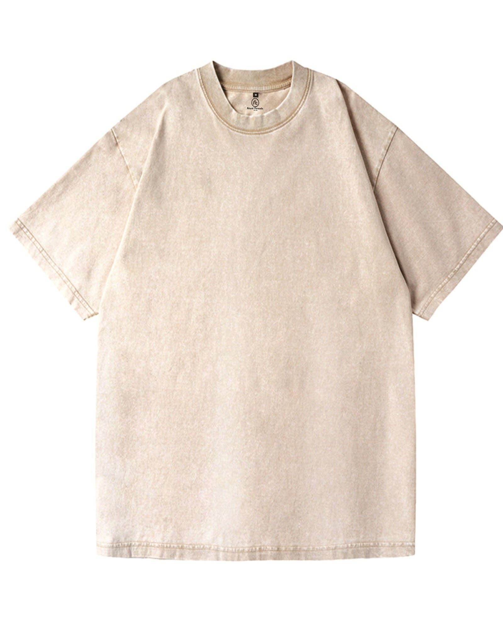 Royal Threads - Wholesale T-Shirt - Men's - Men’s Acid Wash Short Sleeve T Shirt4