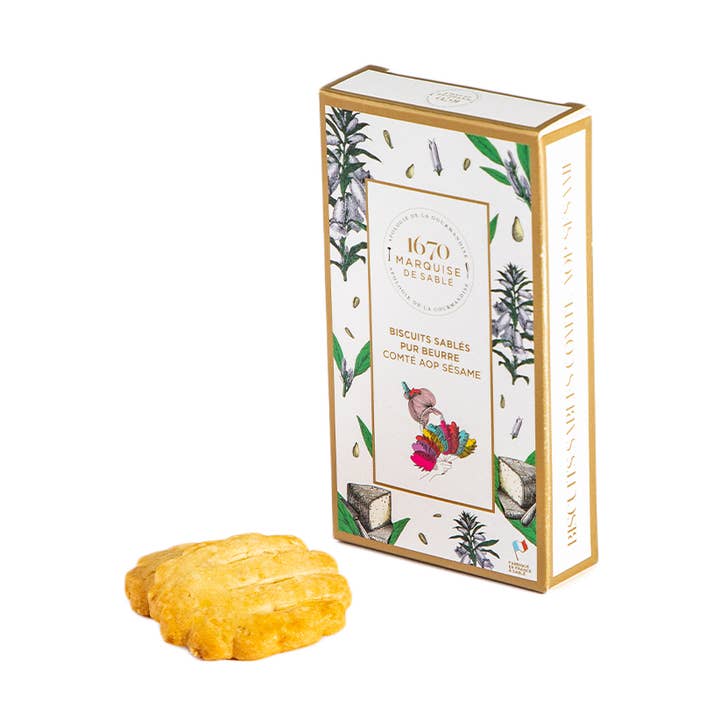 LA SABLESIENNE - Wholesale Cookie - Onion & Paprika Shortbread Crisps Box0
