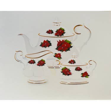 Studio Daedre - Wholesale Stationery/Notecard Set - Christmas Tea Party - Boxed Note Cards