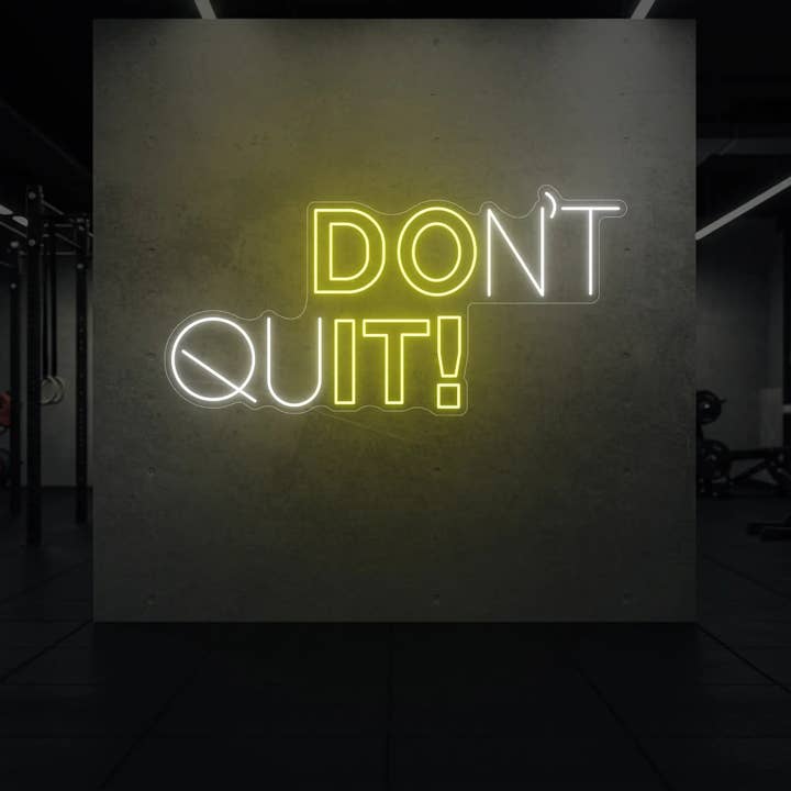 NÃO DESISTAS! Letreiro Neon por atacado de Light Your Way