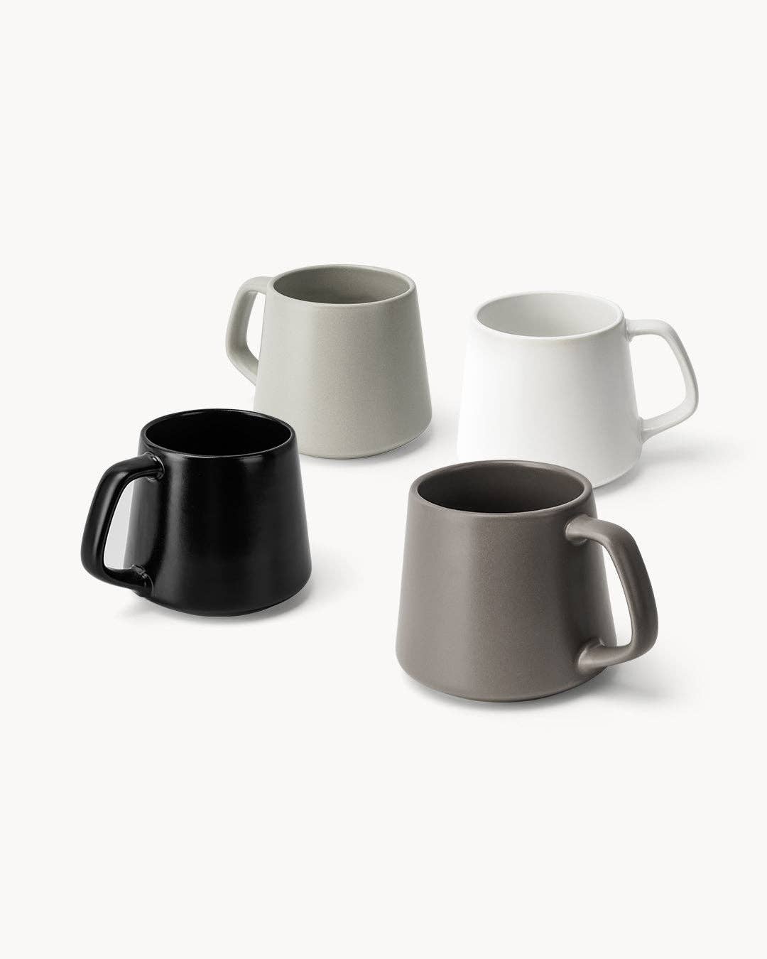 MIAMIO - Vente Tasse à café - Ensemble de 4 mugs à café luxe, 420 ml6