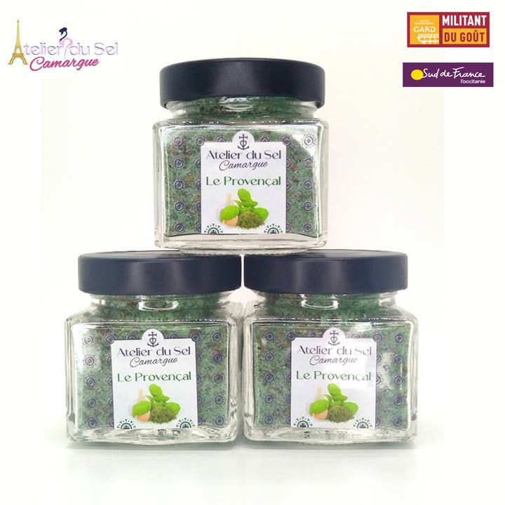 Atelier du Sel Camargue - Venta al por mayor Sal - Sal Le Provençal en frasco de vidrio - 200 g6