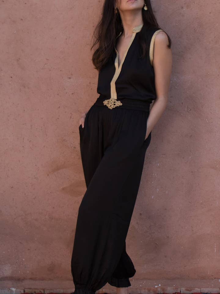 Calça Sultana por atacado de Bynes New York