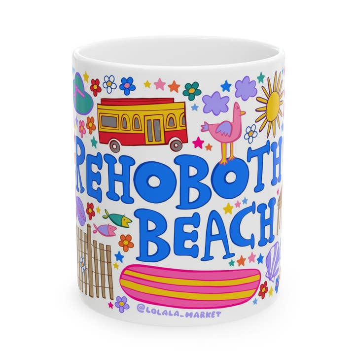 Rehoboth Beach - Coffee Mug (11oz) for wholesale by LOLALA