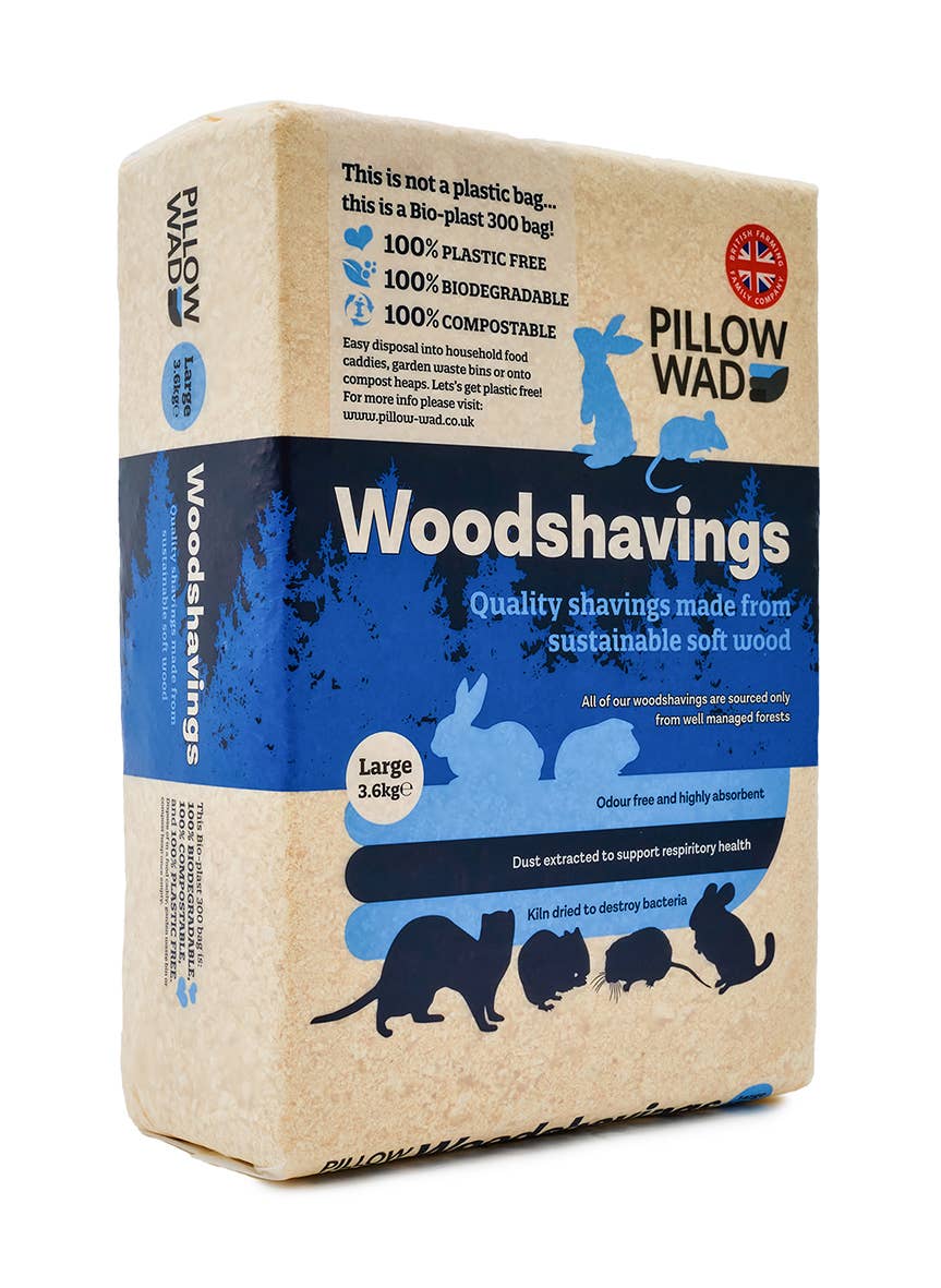 Pillow Wad – wholesale Pet bed – Cat/dog – Large Bio Woodshavings1