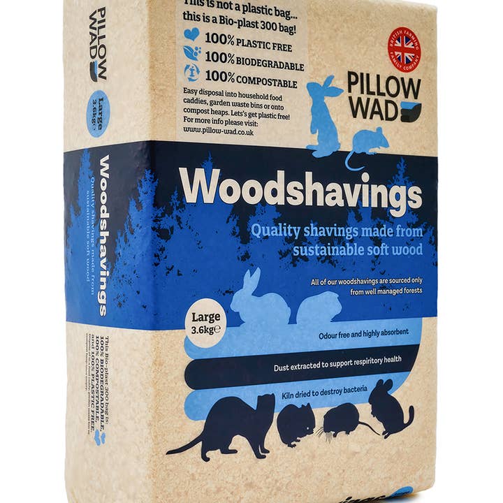 Pillow Wad – wholesale Pet bed – Cat/dog – Large Bio Woodshavings1