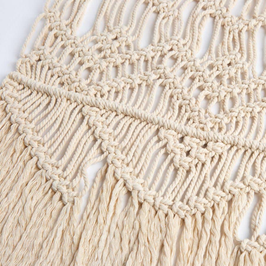 Wool Couture Company – Kit de artesanato DIY por atacado – Kit Macramê para Corredor de Mesa7