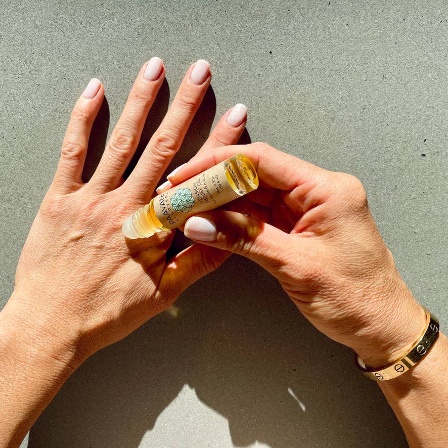 PAAVANI Ayurveda – Óleo para banho/corpo por atacado – Óleo para alívio da tensão | Óleo herbal para músculos, articulações e estresse5