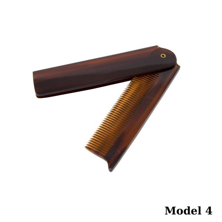 COOLMENCLUB - Wholesale Beard Brush/Comb - Foldable Beard and Mustache Comb,Gents Folding Pocket size3