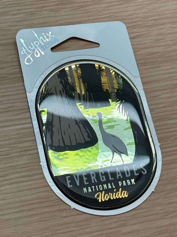 Everglades National Park Oval for wholesale by CR Graphics, Inc.