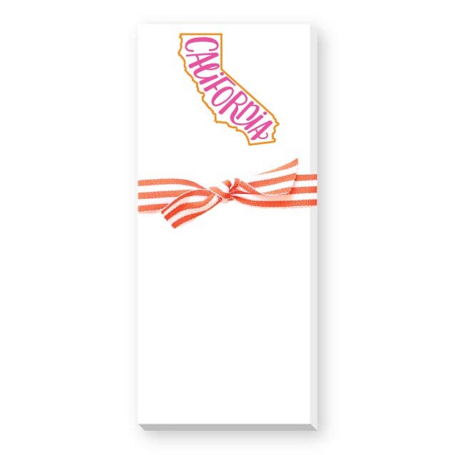 Donovan Designs – Bloco de notas por atacado – BLOCO DE NOTAS SKINNIE DE ESTADO COM LETRAS À MÃO2