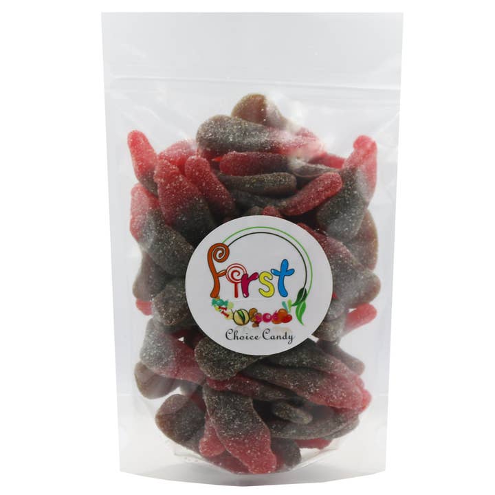 First Choice Candy - Wholesale Gummy - SOUR CHERRY COLA BOTTLES2