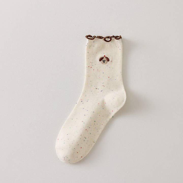 Tites Chaussettes - Wholesale Socks - Women's - Animal Head & Flying Women's Socks I 35-411