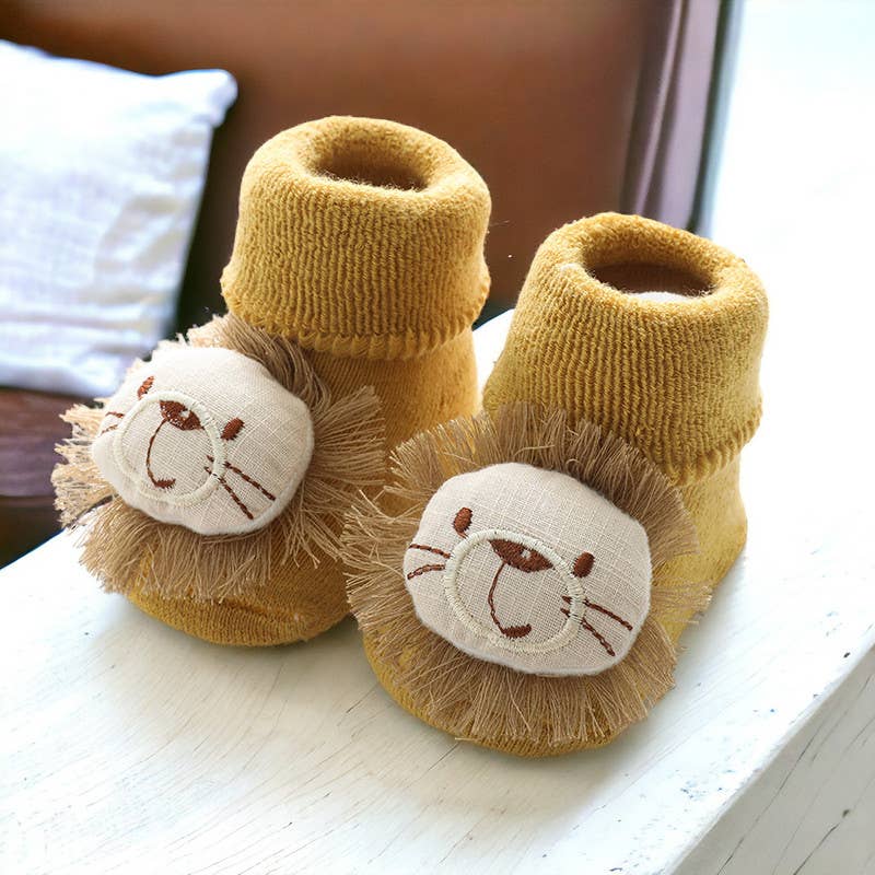 Annie & Charles – wholesale Socks – baby – Annie & Charles® Baby Animal Socks0