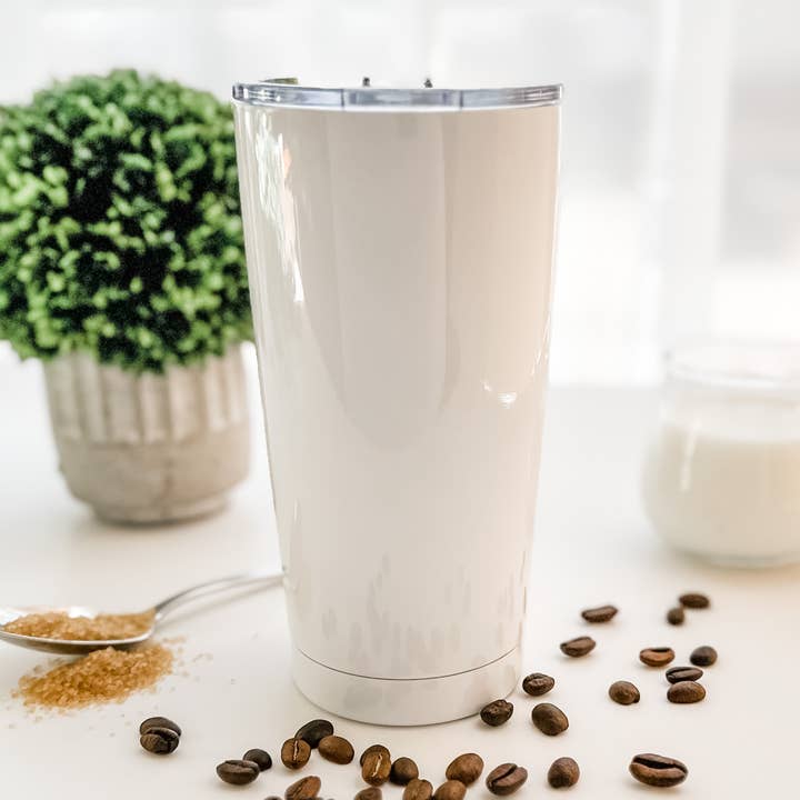 Gobelet à café avec logo personnalisé ou design personnalisé pour la vente par Dusty & Delilah Designs