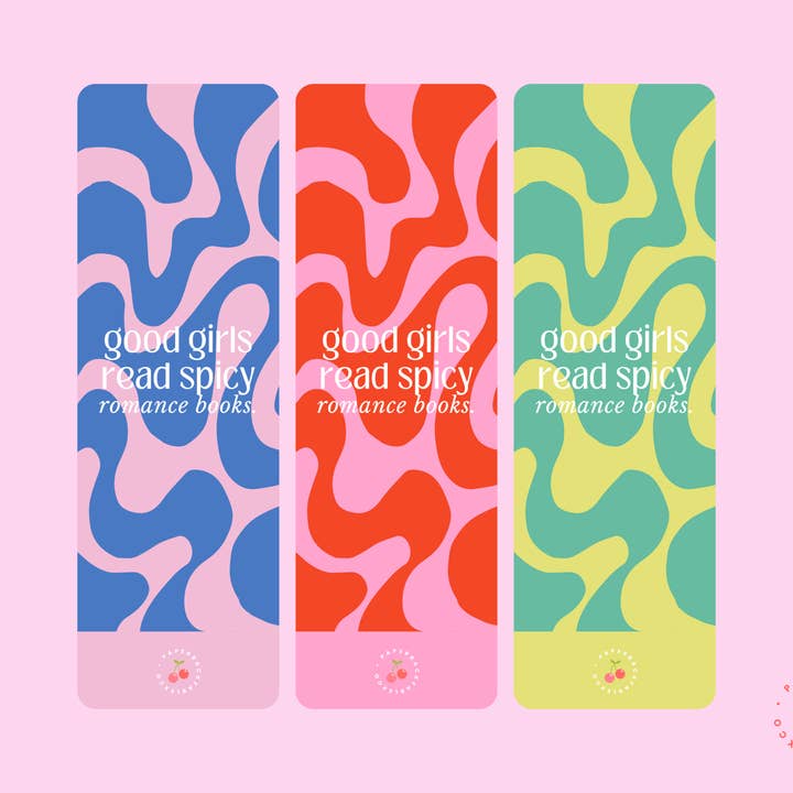 Good Girls Read Spicy Romance Books - Bookmarks for wholesale by Paperback Fable & Co.