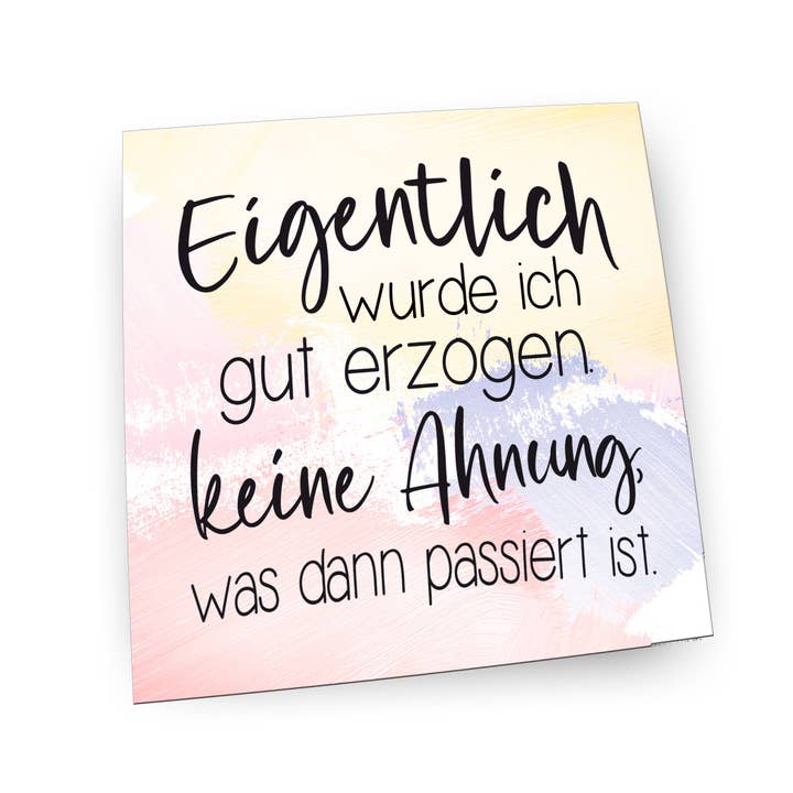 Maple Wood Magnet | Go Now The Day Doesn't Ruin Itself for wholesale by wammi