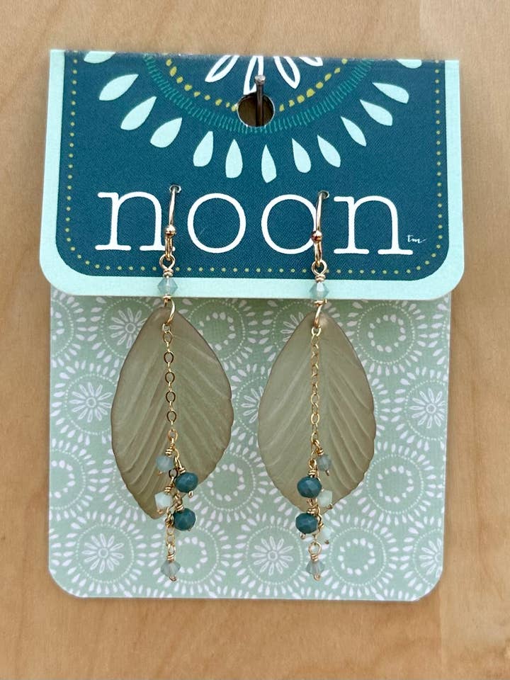 pendientes Leaf Vine para venta al por mayor de noon designs