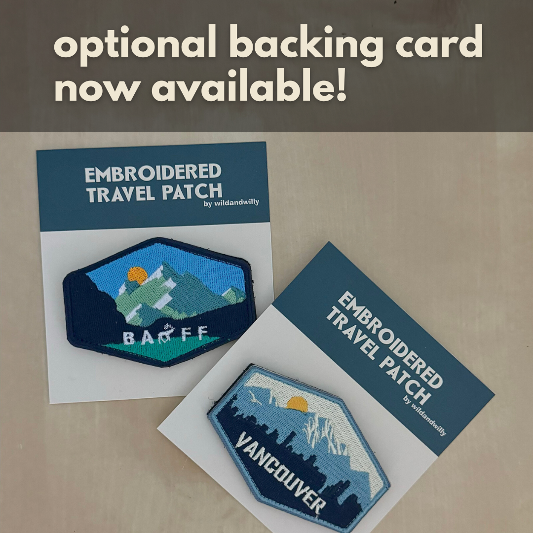 Wild and Willy - Wholesale Patch - Patch voor het nationale park Banff2