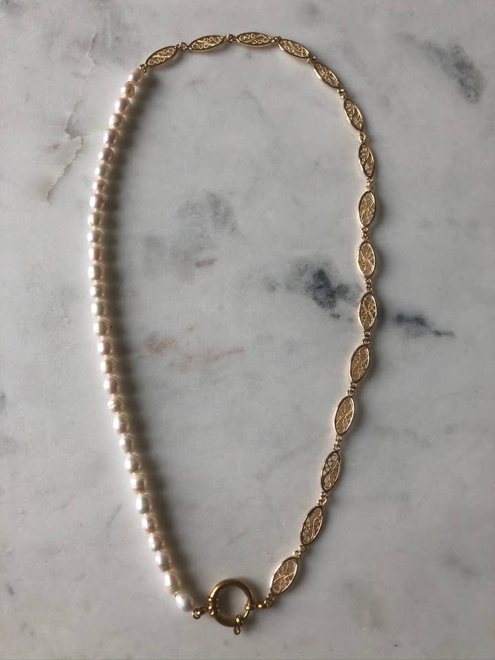 Colar VELA Vintage por atacado de Shaker Jewels