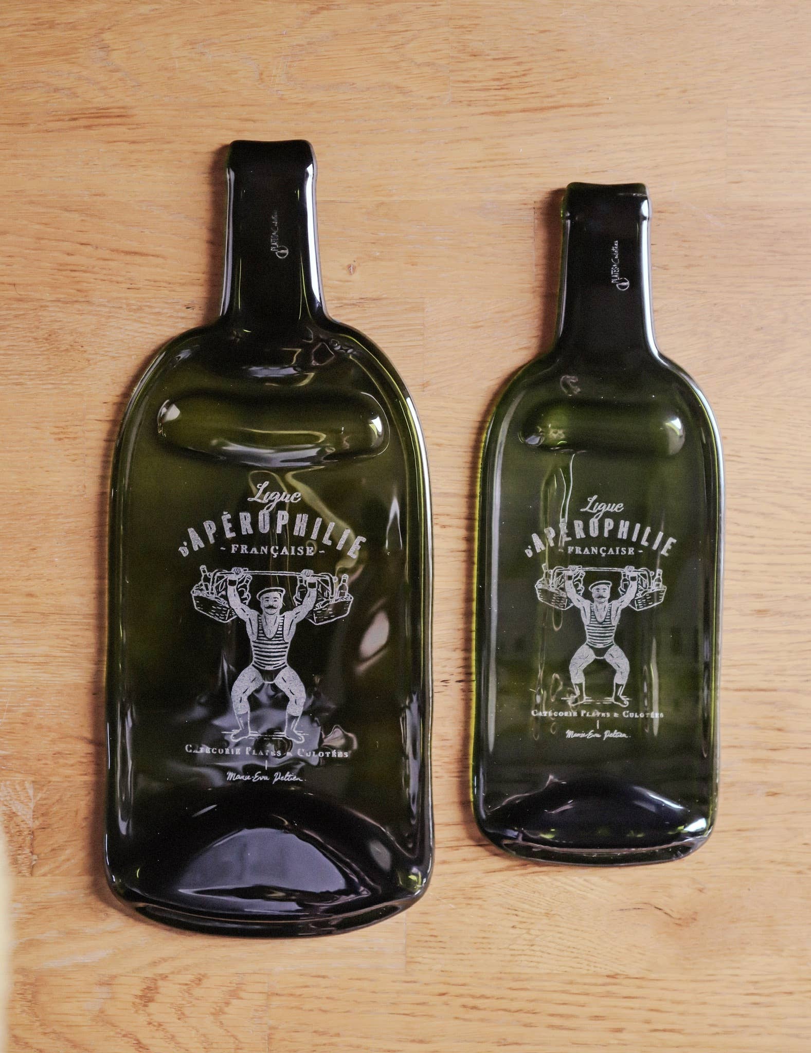 PLATES & Culotées - Wholesale Decorative Plate/Dish/Bowl - THE ILLUSTRATED DISHES Aperophilia - brown5