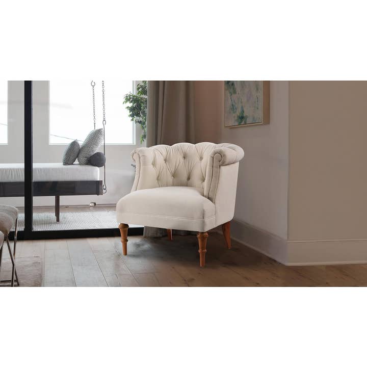 Jennifer Taylor Home - Wholesale Chair - Katherine Tufted Accent Chair