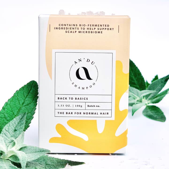 Back to Basics Shampoo - the bar for all hair types for wholesale by An'du