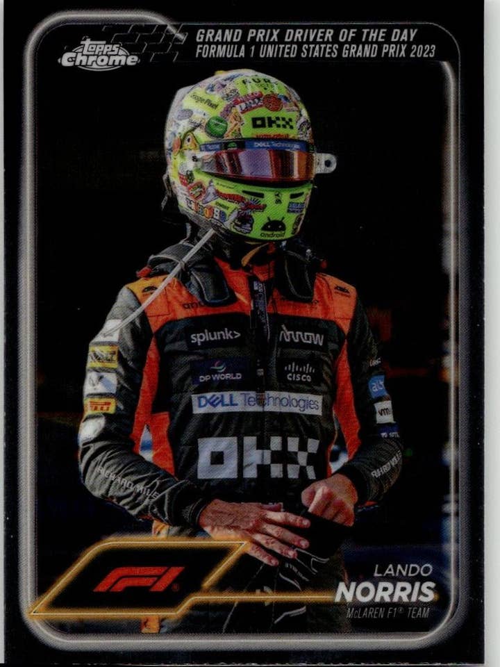 2024 Topps Chrome Formula 1 #176 Lando Norris for wholesale by Chronic Cards