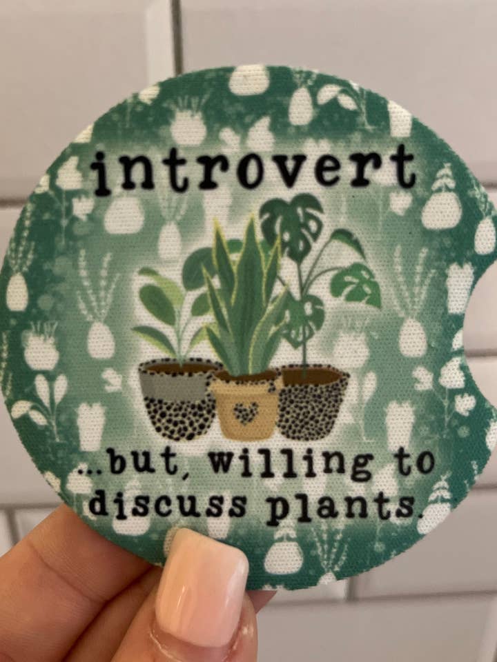 Set de posavasos Plant Car para venta al por mayor de Itsfaithscreations