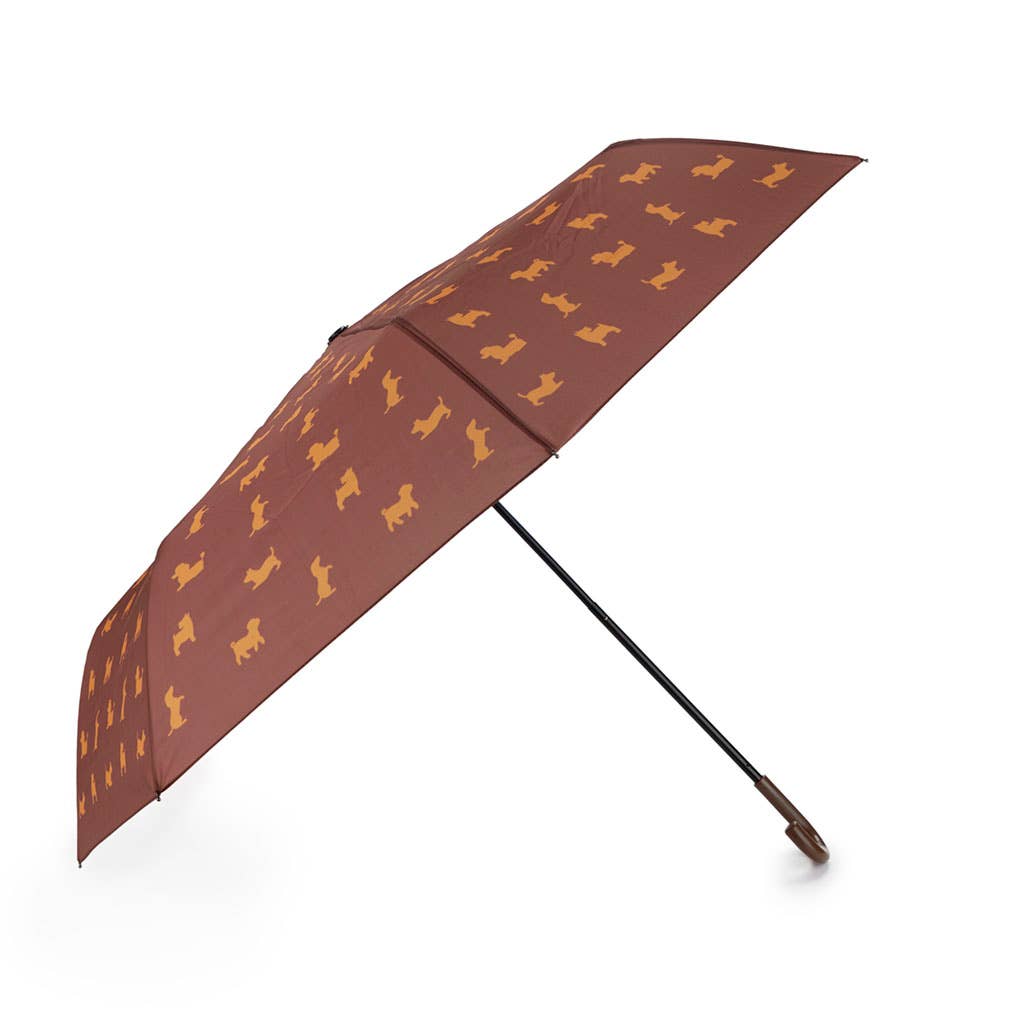 Balvi - Wholesale Umbrella - Unisex - Umbrella, Puppymbrella, brown, with cover, nylon3