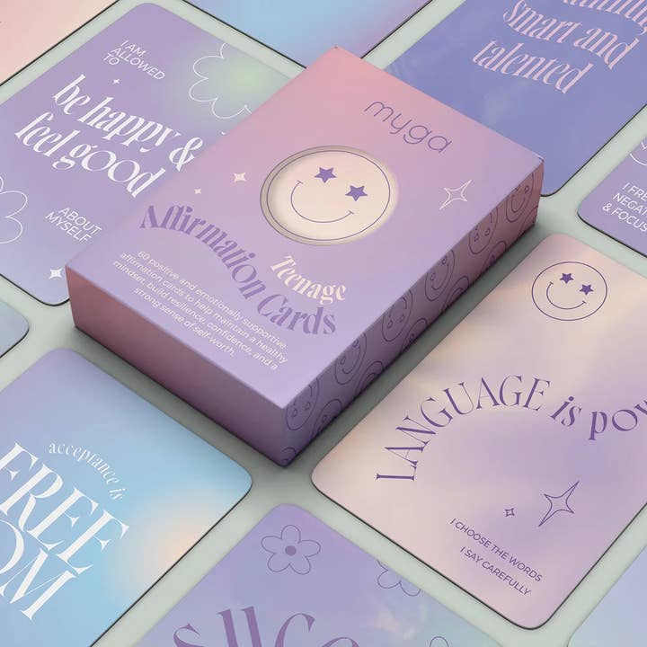 Myga Eco - Wholesale Meditation Supplies - Teenager Affirmation Cards