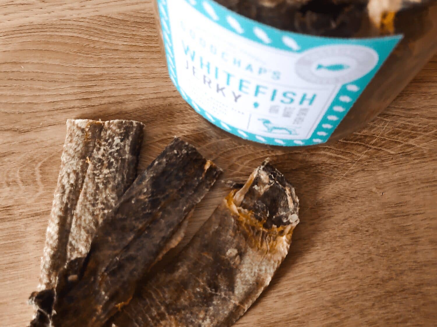 Goodchap's - Vendita all'ingrosso Snack - Cani - Ricarica in Barattolo | Pesce Bianco Essiccato7