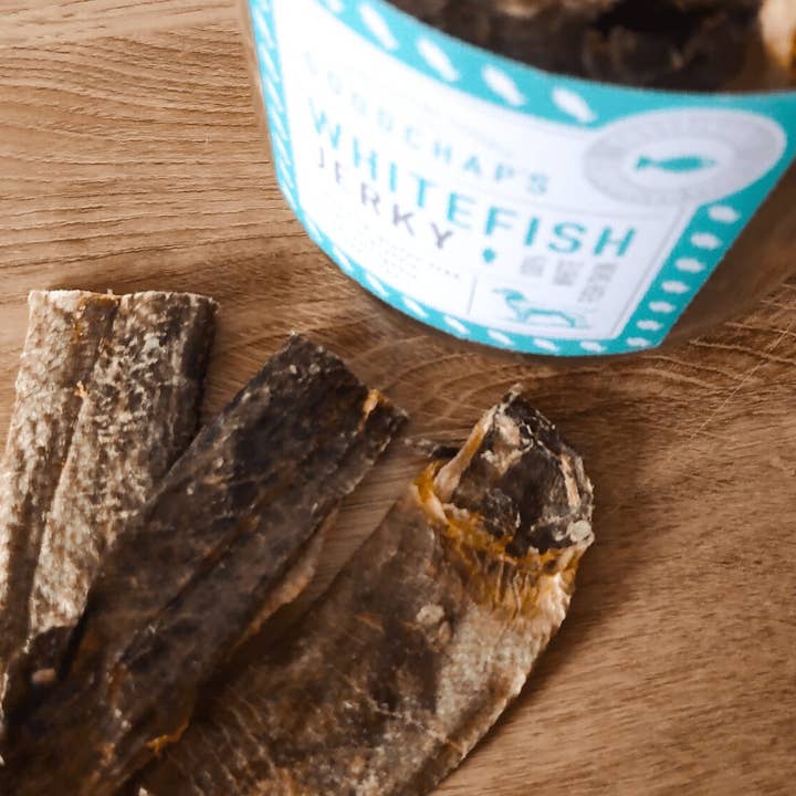 Goodchap's - Vendita all'ingrosso Snack - Cani - Ricarica in Barattolo | Pesce Bianco Essiccato7