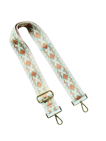 Thomas and Lee Company - Vendita all'ingrosso Cinghia per borsa - Donna - Tracolla per borsa chitarra Aztec Diamond - Disponibile in 9 colori8