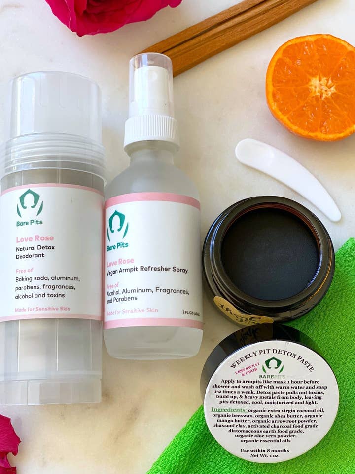 Startpaket för armpit detox - 3 delar för wholesale av Bare Pits