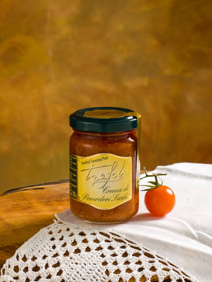 Kräm Soltorkade Tomater Olivolja 130g för wholesale av ANTICO PASTIFICIO TEALDI SRL (Tealdi)