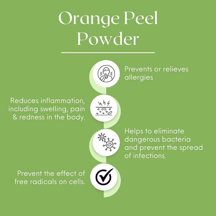 Natures Basket - Venta al por mayor Proteínas y superalimentos en polvo - Polvo de Cáscara de Naranja (Citrus Sinensis) Nature's Basket 227g6