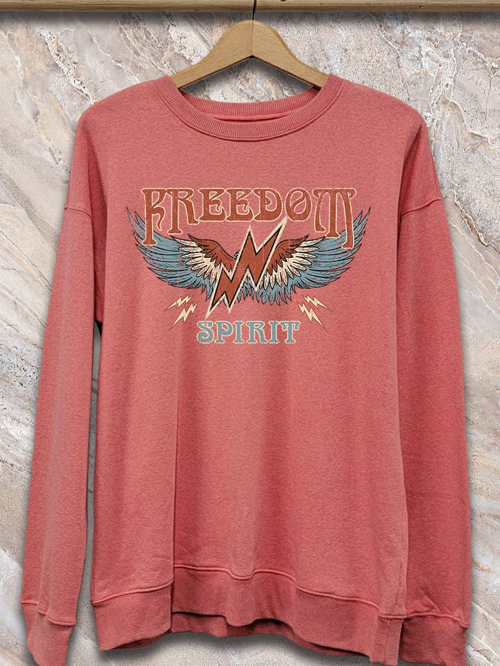 SPT-SS-113-C1_Freedom Spirit Sweatshirt for wholesale by SP Tops, Inc.