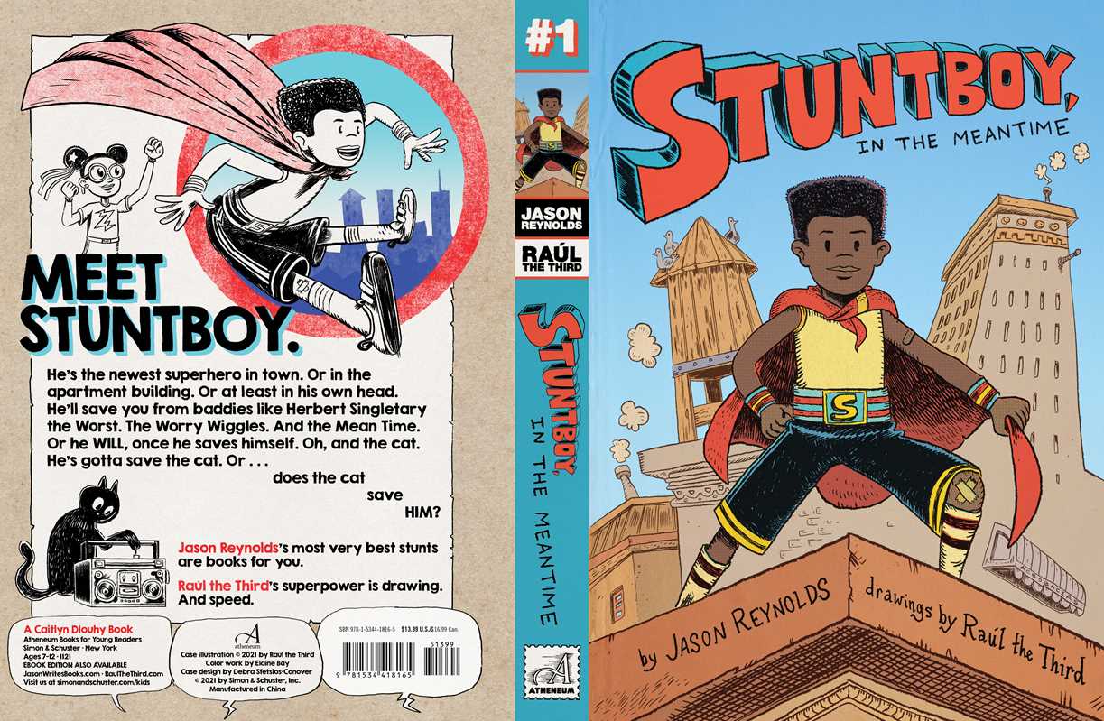 Simon & Schuster - Wholesale Middle Grade Book (9-12) - Stuntboy, in the Meantime by Jason Reynolds1