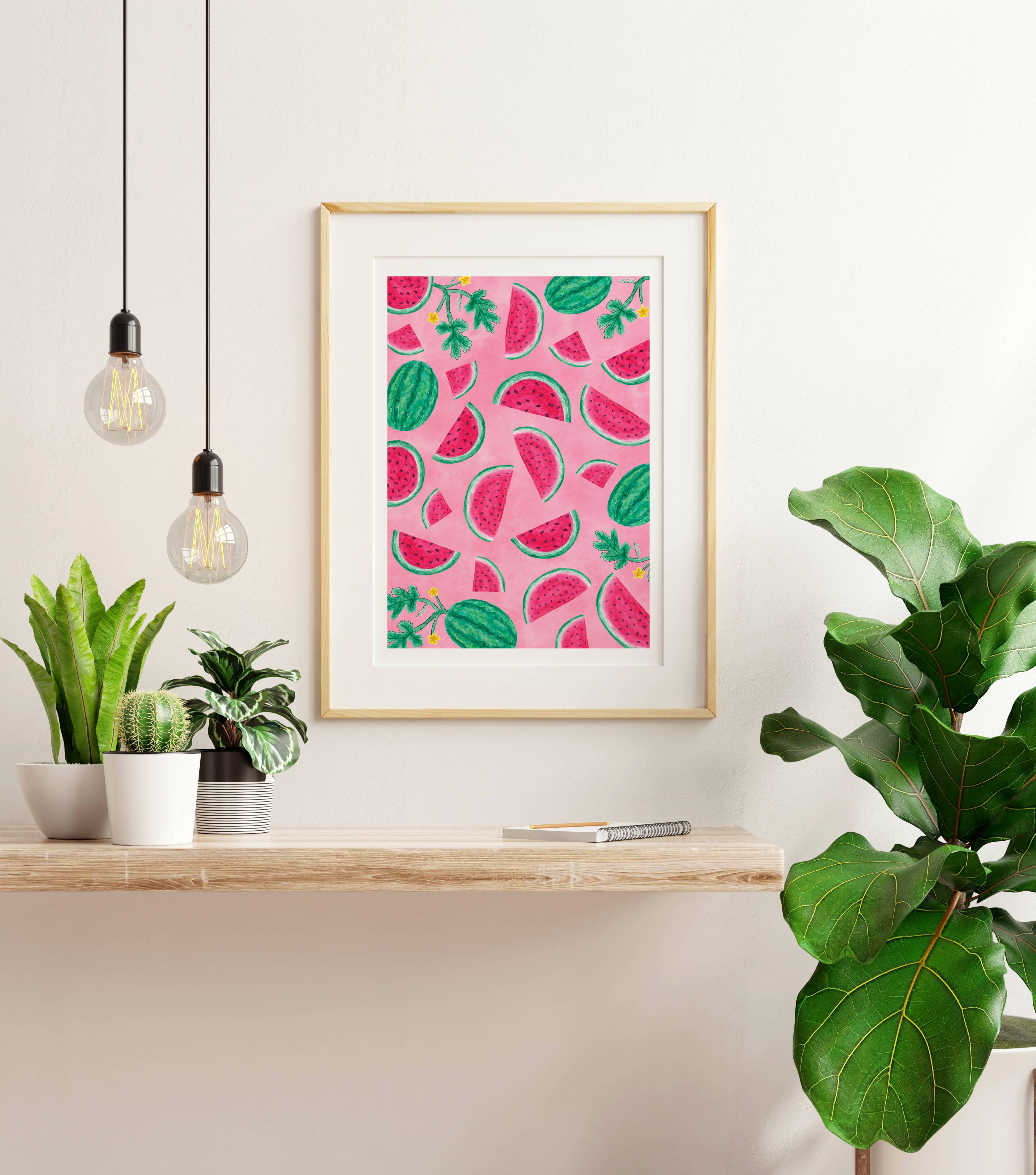 Sofia Papa Designs – wholesale Art print – Watermelon art print2