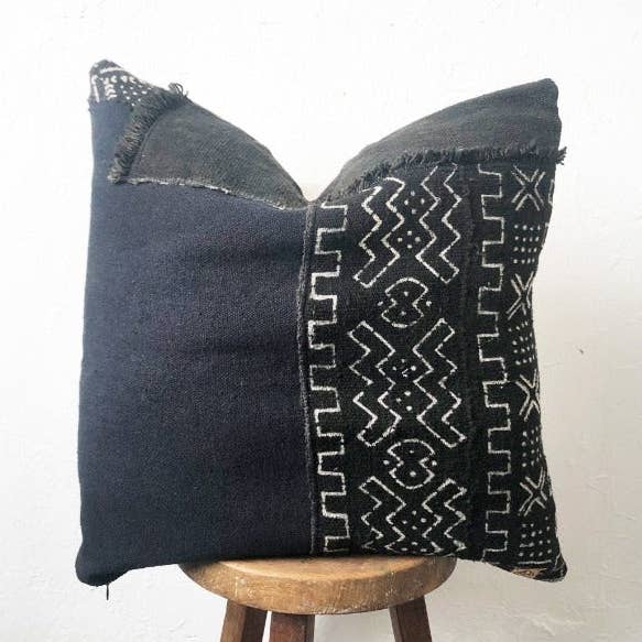 Fronha preta Bogolan por atacado de Aishea Home