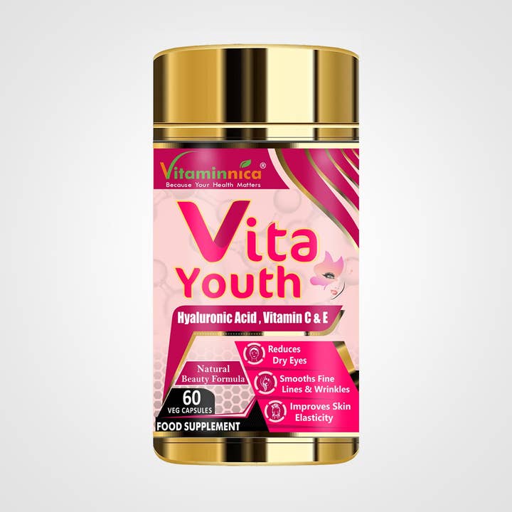 Vitaminnica Vita Jeunesse Soutien Beauté Naturelle - 60 Capsules pour la vente par Vitaminnica healthcare uk