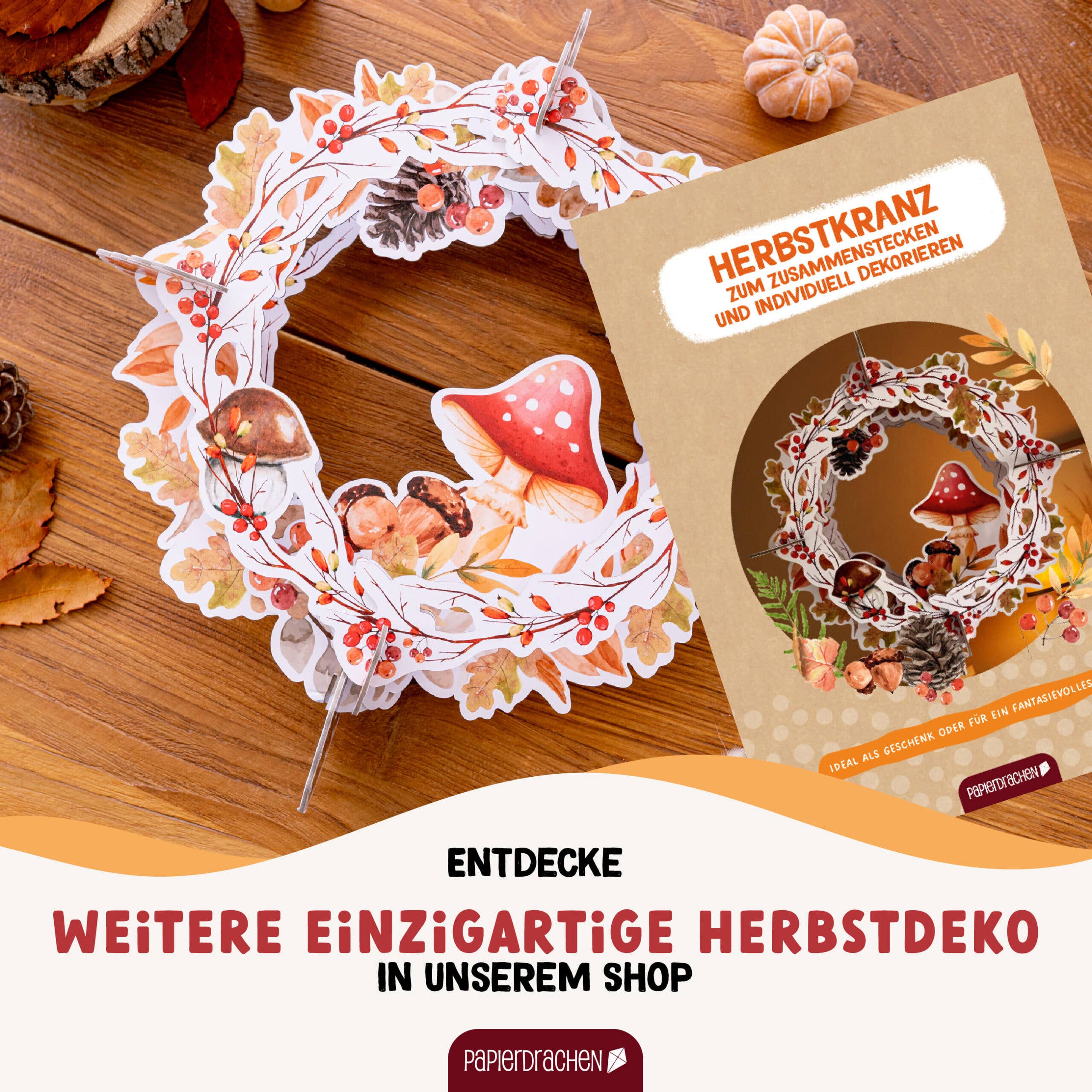 Papierdrachen - Wholesale DIY Craft Kit - Paper Kite Coloring Window Pictures Pumpkin6